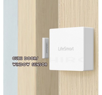 SMART CUBE DOOR/WINDOW SENSOR (อุปกรณ์เซ็นเซอร์ติดตั้งที่ประตูหรือหน้าต่าง) 1 Y. 